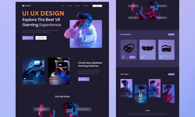 Creative ui ux design for your project by Mhassan06 | Fiverr