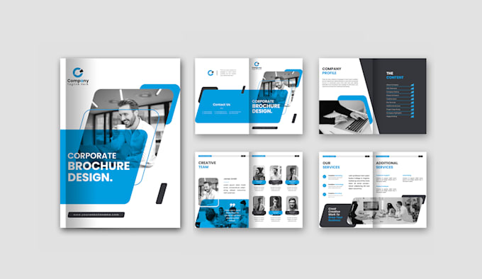design sponsorship proposal or digital brochure