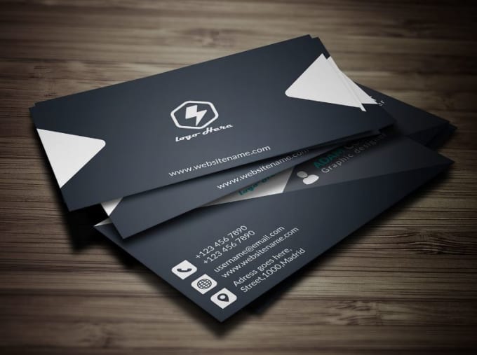 Design unique minimalist professional luxury business card by