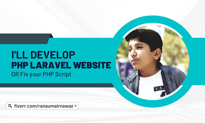 develop php laravel website or fix your php script