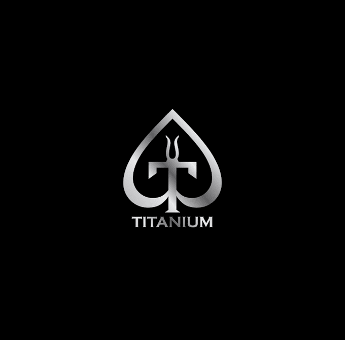 design popular classy titanium party logo