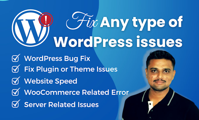 fix wordpress bugs, customize design, and boost your site speed