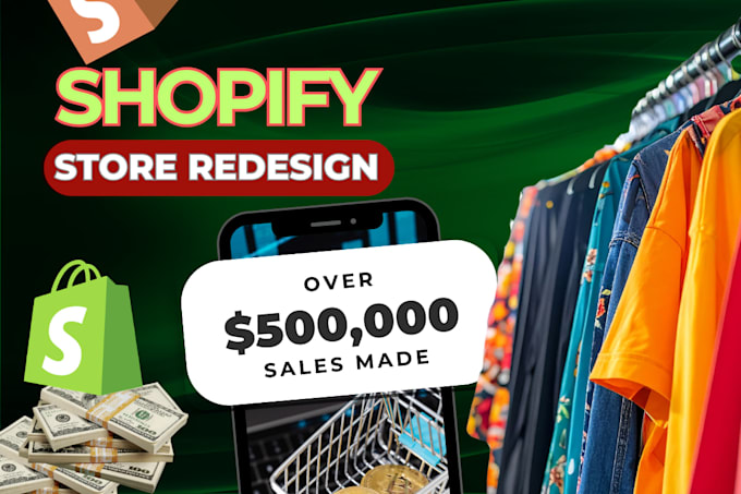 shopify website redesign, shopify store design, shopify website redesign