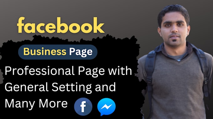 do a facebook business page creation and set up a fb fan page