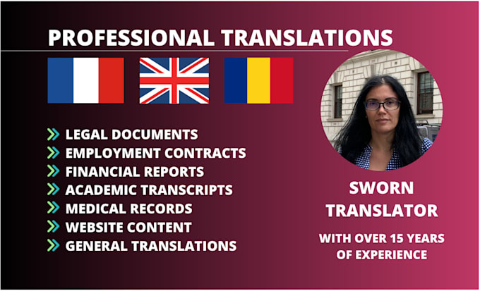 professionally translate romanian to french