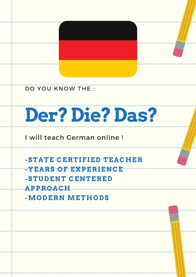 teach you german with a personalized, practical approach