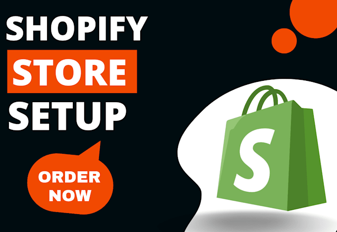 setup shopify store, design shopify website, setup shopify dropshipping store