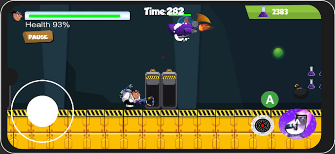 create 2d action, adventure game