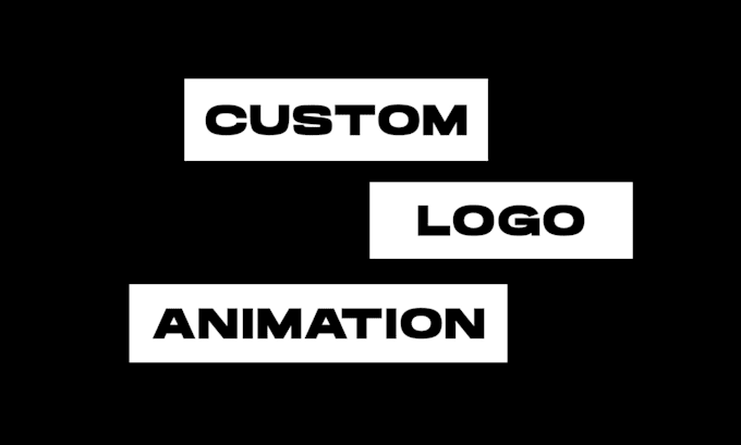 produce a custom logo animation