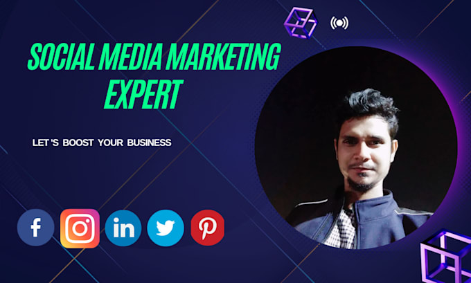 social media marketing manager and content creator for social media
