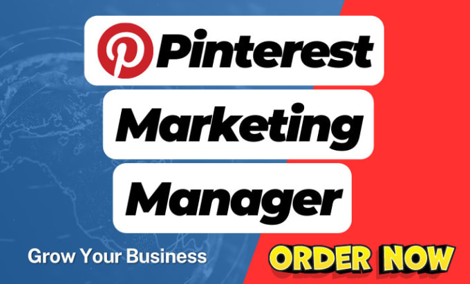manage pinterest profile with SEO optimized pins and boards