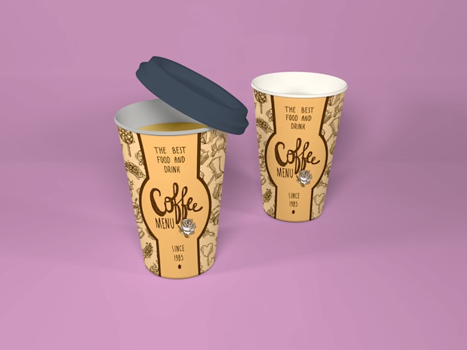 Do coffee bag label design and packaging by Otmanrai1 | Fiverr