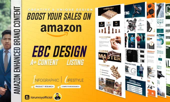 Design amazon enhanced brand content ebc a plus, listing images ...