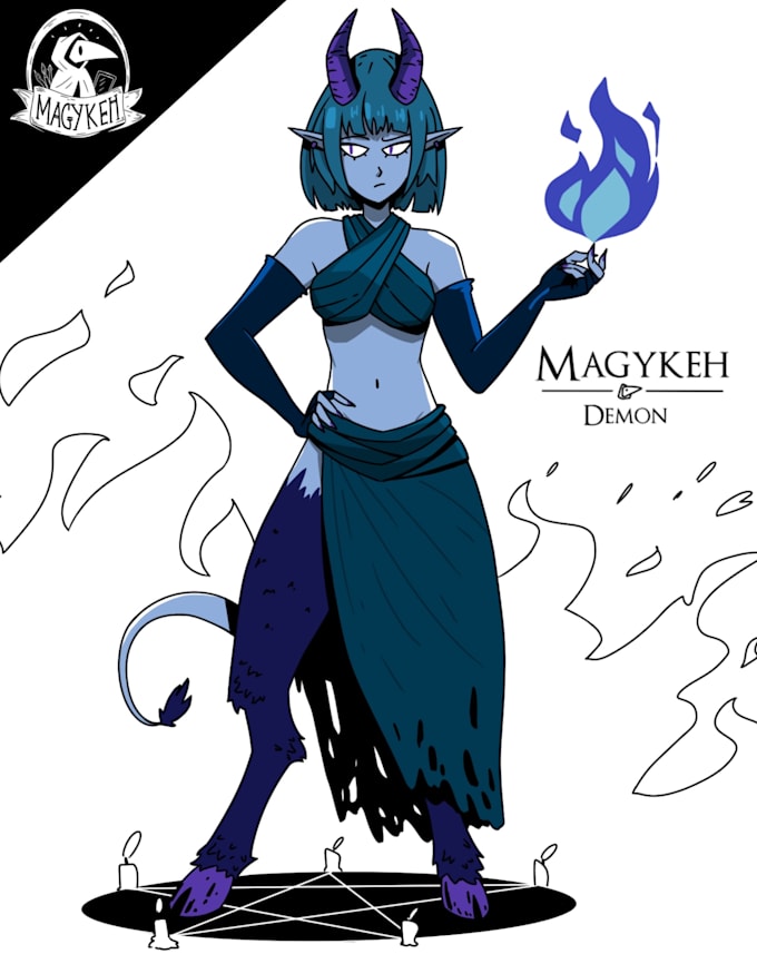 draw you fantasy creatures or characters