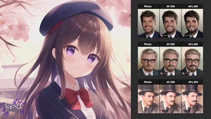 make your realistic photo to anime using ai