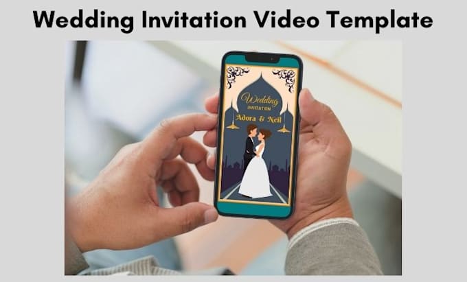 Indian wedding invitation editable in canva by Emmanuelsand | Fiverr