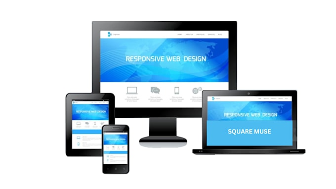 design and develop a professional and responsive squarespace website