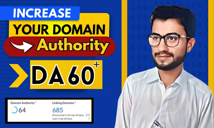 improve moz da 50 60 plus guaranteed permanent non spam