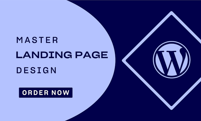 design highly converting landing page using wordpress