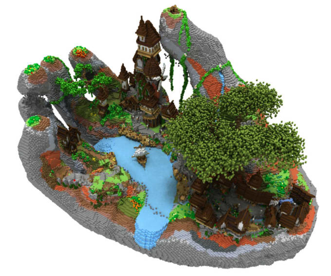 Build minecraft builds for minecraft bedrock and java by Patrikbua | Fiverr