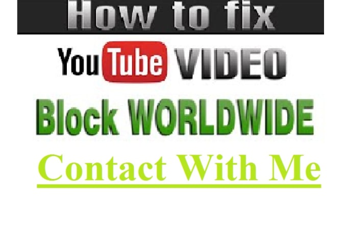 Bypass video blocked worldwide or matched third party content on