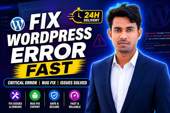fix wordpress issues, critical error and woocommerce errors
