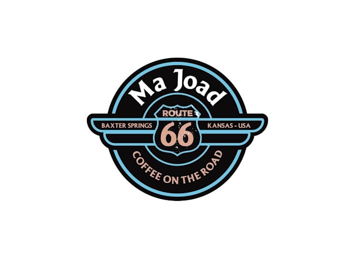provide professional coffee cart logo design