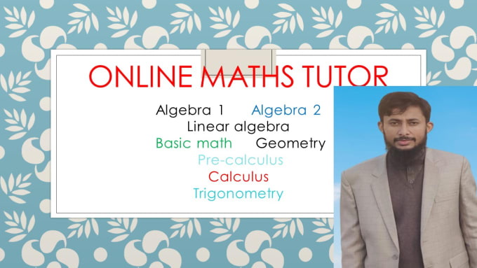 online teach you maths