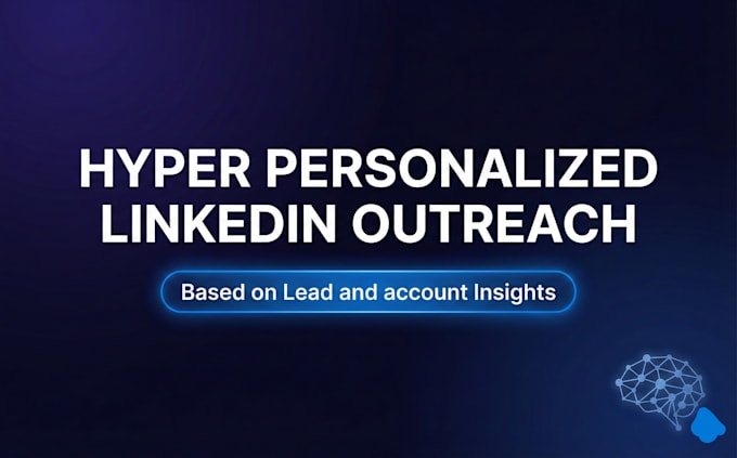 do personalized linkedin outreach and marketing to generate warm leads