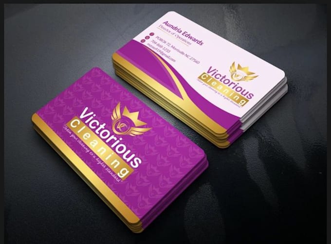 Do 2 professional business card design or name card design by