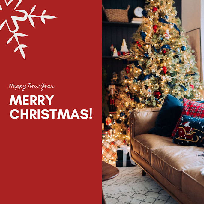 Make a christmas party invitation by Basakocl | Fiverr