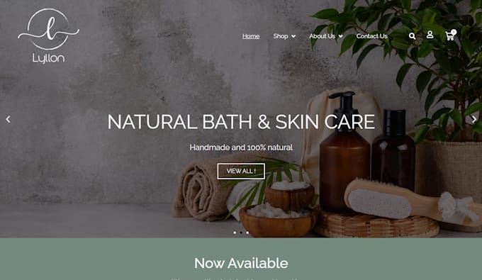 build responsive ecommerce website