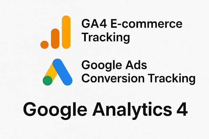 setup google analytics 4, ga4 ecommerce tracking, ads conversion tracking