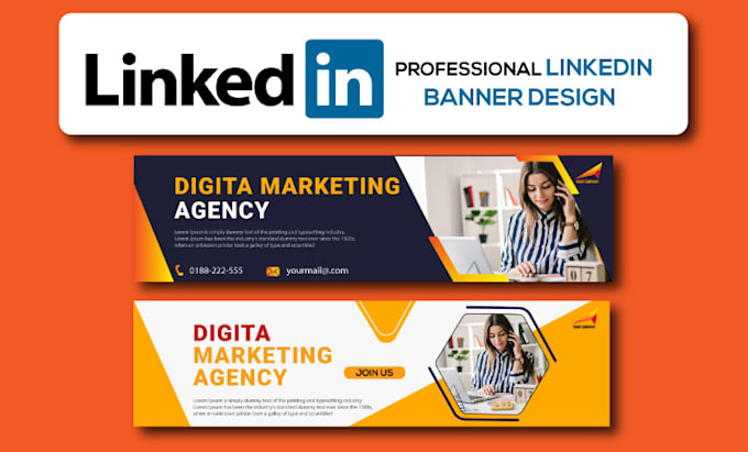 Do linkedin banner design by Alhafij03 | Fiverr