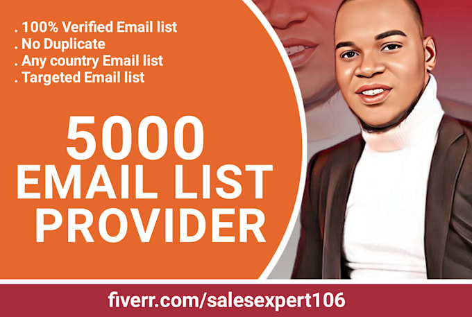 provide and validate 5000 verified email lists for digital marketing