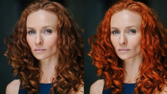 change hair color of your photos