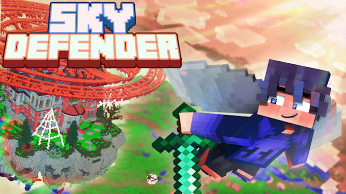 design minecraft thumbnails for roleplays, smps, and more