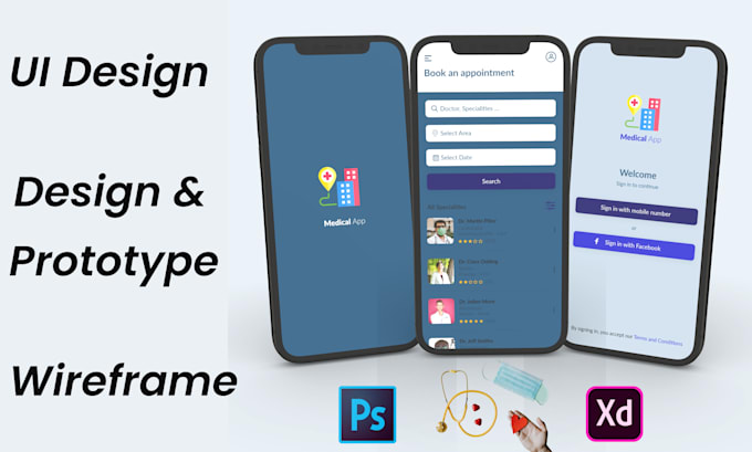 Design modern ui ux for your mobile app by Mian_ahmer | Fiverr