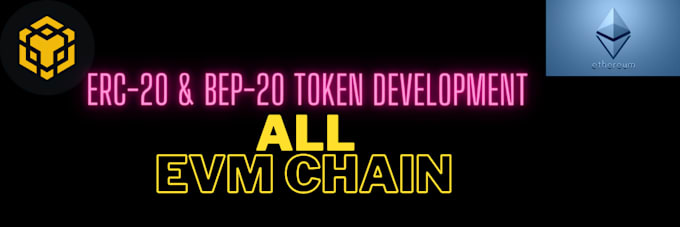 create erc20 or any  smart contract on any evm chain