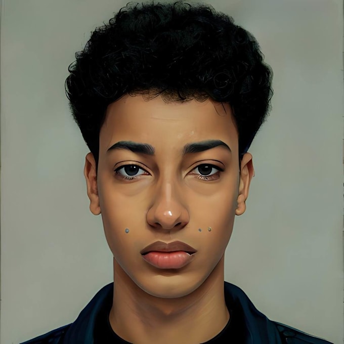 Create a realistic avatar and portrait from a photo by Firstlogo01 Fiverr