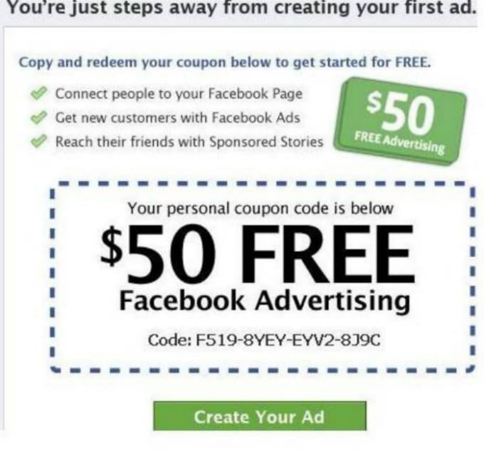 Give you tips to get 100 usd facebook coupons ads by Tiendat756 | Fiverr
