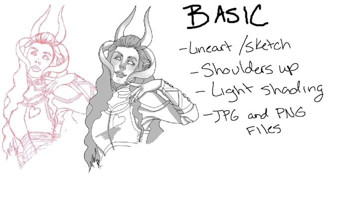 create original character art in my style
