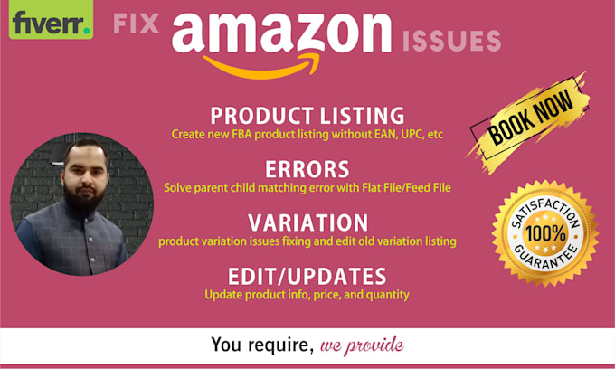 create parent child listing or fix amazon variation listing issue by flat file
