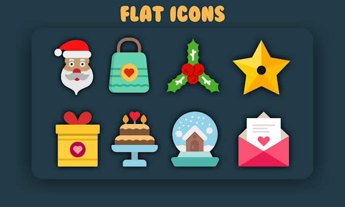 design vector flat svg line icons