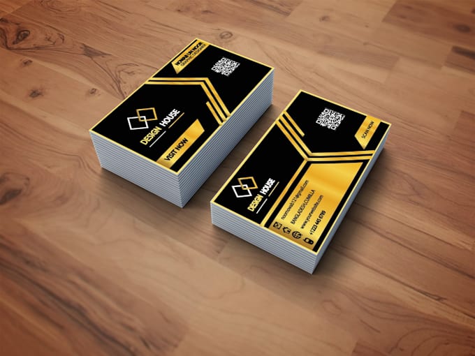 create a luxurious business card