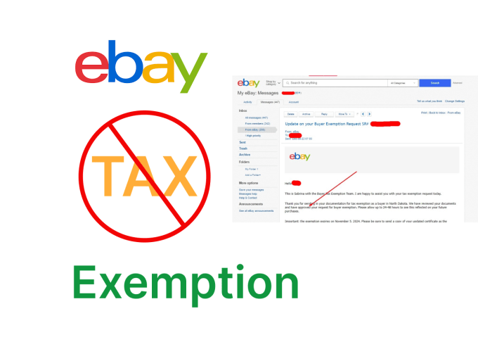 Do ebay tax exemption for all states by Sadikalmahdi | Fiverr