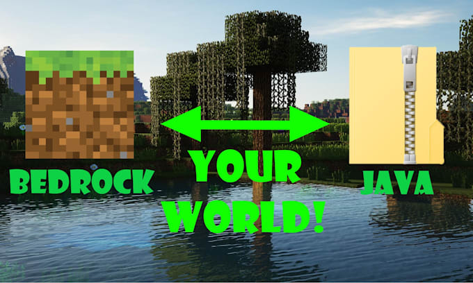 Transfer your minecraft world to bedrock or java by Itsme64 | Fiverr