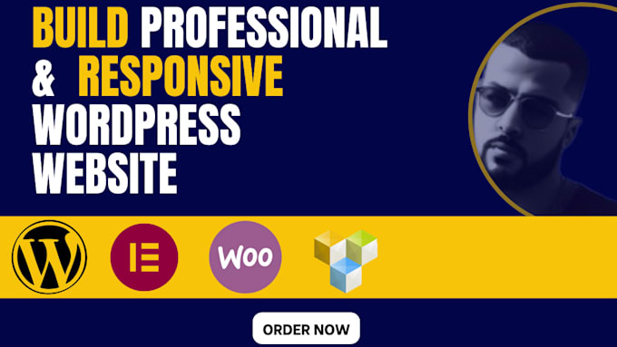 create a wordpress website with full custom design