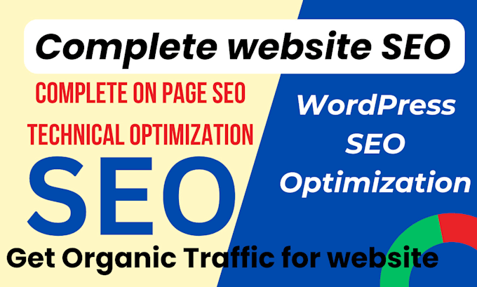complete on page SEO and technical optimization for wordpress