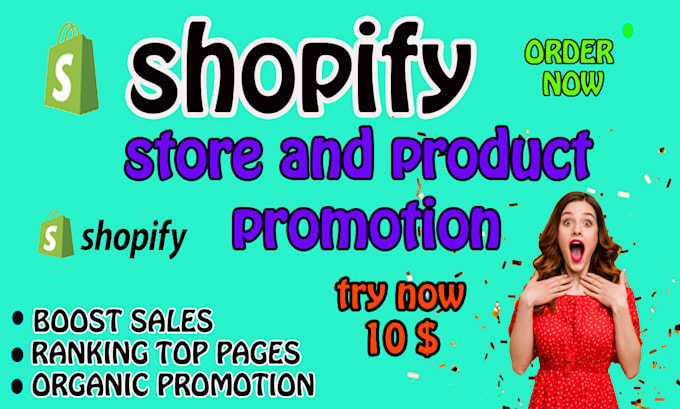 do  shopify store promotion and shopify shop marketing sales targeted